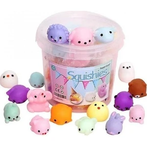 Happy Moon Parti Çocuklar Mochi Squishy Oyuncaklar Saklama Kutusu Şekeri (Yurt Dışından)