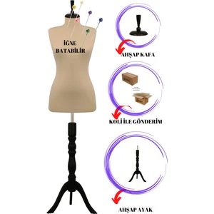 Manken İstanbul 38 Beden Iğne Batabilen Terzi Mankeni