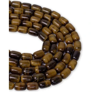 12X8 mm Kaplan Gözü Taşı Dizi