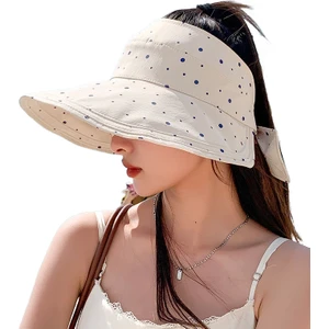 Like Life Bahar ve Yaz Seyahati Retro Moda Boş Üst Güneş Şapkası Çok Yönlü Katlanabilir (Yurt Dışından)