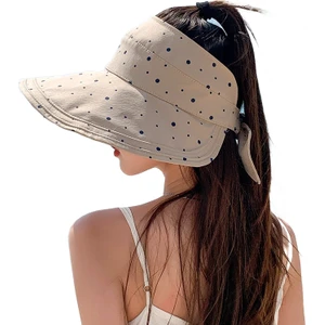 Like Life Bahar ve Yaz Seyahati Retro Moda Boş Üst Güneş Şapkası Çok Yönlü Katlanabilir (Yurt Dışından)