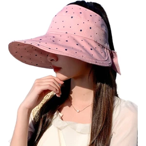 Like Life Bahar ve Yaz Seyahati Retro Moda Boş Üst Güneş Şapkası Çok Yönlü Katlanabilir (Yurt Dışından)