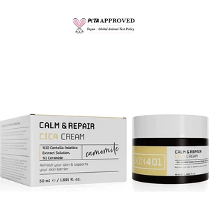 SKIN401 Sakinleştirici ve Bariyer Onarıcı Cica Centella Krem 50 ml
