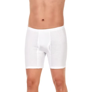 Yıldız Çamaşır Erkek Beyaz 6'lı Paket Pamuk Süprem Paçalı Boxer 