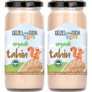 Güzel Ada Gıda Kids Organik Tahin 2X220 gr ( Yerli Susam )