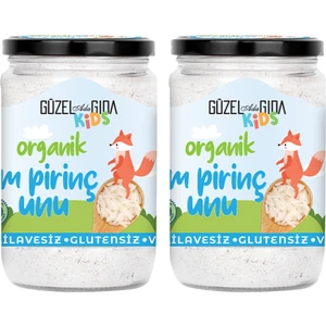 Güzel Ada Gıda Kids Organik Pirinç Unu 2x400 Gr (Glutensiz)