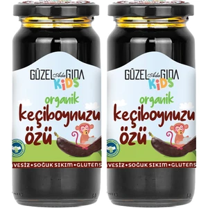 Güzel Ada Gıda Kids Organik Keçiboynuzu Özü 2x290 Gr (Soğuk Sıkım)
