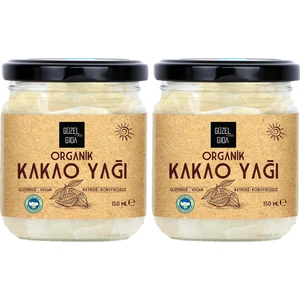 Güzel Ada Gıda Organik Kakao Yağı 2X150 ml