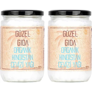 Güzel Ada Gıda Organik Hindistan Cevizi Yağı 2x630 Ml (Soğuk Sıkım)