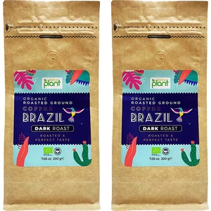 I'am A Plant Organik Filtre Kahve Brezilya Dark 2x200 Gr (Öğütülmüş)