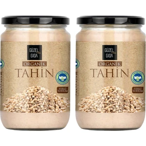 Güzel Ada Gıda Organik Tahin Yerli Susam Glutensiz 2X600 gr