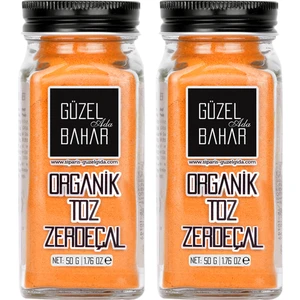 Güzel Ada Gıda Organik Toz Zerdeçal 2 x 50 gr