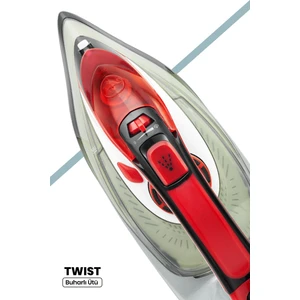 Twist 2600 Watt Seramik Tabanlı 160 gr Etkili Şok Buharlı Ütü