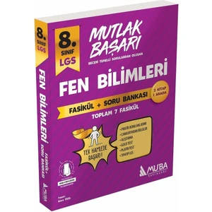 Muba Yayınları Üxt 8. Sınıf LGS Yeni Fen Bilimleri Fasiküller - Soru Bankası
