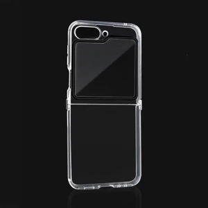 Hongshou-Samsung Galaxy Z Flip5 Için Şeffaf Tpu Telefon Kılıfı (Yurt Dışından)