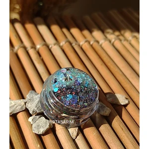 Hb Tasarım Glitter Simli Jel Far Blue Geçişli