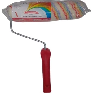 Tüm Fırça Gökkuşağı Saten Rulo 25 cm