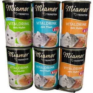 Vitaldrink Konserve Kedi Çorbası Tamamlayıcı Yaş Mama 135MLX6 Adet Karışık Paket