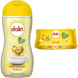 Bebek Şampuanı Klasik 200 ml + Dalin Islak Havlu 56 Yaprak
