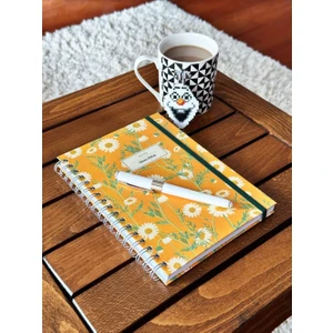 Victoria's Journals Spiralli Defter Sert Kapak 192 Sayfa 96 Yaprak 17X24 cm 90GR. Noktalı