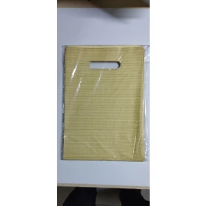 17X25 Lüx El Geçme Hediye Poşeti 50'li Bej