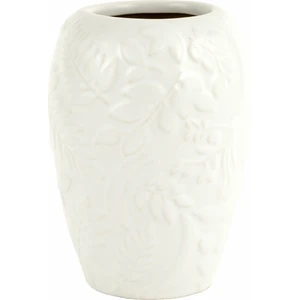 Karaca Home Madelyn Silindir Vazo 12X12X17 cm Beyaz