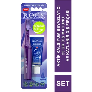 Travel Kit (Seyahat Seti) Diş Macunu + Fırça