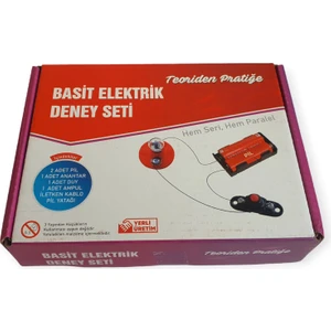 Basit Elektrik Deney Seti (Pil Dahil)