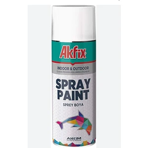 Üstün Kalite Sprey Tampon Boyası Parlak Beyaz Boya 400 ml