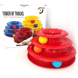 Kedi Oyuncağı 3 Katlı 3toplu