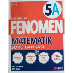 Fenomen Okul Yayınları 5.Sınıf Yeni Matematik - A - Soru Bankası