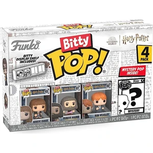 Bitty Pop 4'lü Paket Harry Potter - Hermione, Hagrid, Ron Weasley