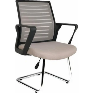 Krom Ayak Fileli Misafir Bekleme Koltuğu