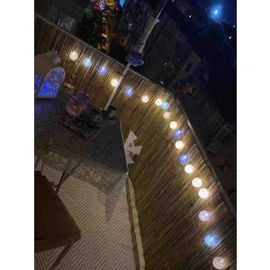 80 Cm x 6 Metre Hasır Kamış Bahçe Çiti Balkon Çiti Gölgelik ve Dekorasyon