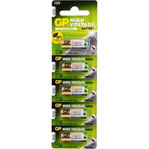 23A 12V Alkaline Pil A23/V23GA/MN21 5 Adet