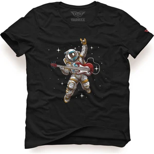 Gitarlı Astronot Tasarım Tişört