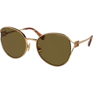Miu Miu 53YS 7OE01T 58 Bronz Gold Kadın Güneş Gözlüğü
