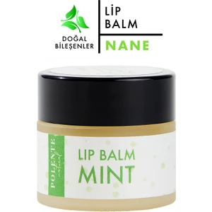 Polente Natural Naneli Lip Balm - Nemlendirici Dudak Kremi (10 ml)