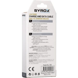 C85 / 2A Lıghtnıng Şarj & Data Kablosu