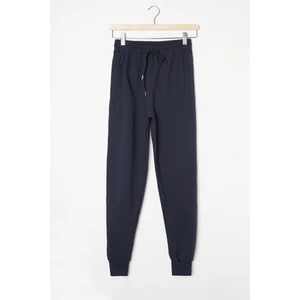 Cansın Mini Erkek Çocuk Lacivert Beli Lastikli Fermuarlı Cep Eşofman Altı 16264