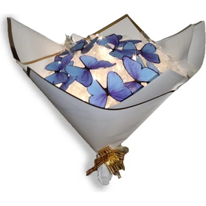 LED Işıklı Kelebek Buketi