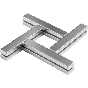 Mıknatıs Avm 50 x 10 x 5 mm Neodyum Mıknatıs (Boy: 50 mm, En: 10 mm, Kalınlık: 5 mm) - 1 Adet