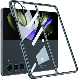 Samsung Galaxy Z Fold 5 Kılıf Premium Camlı Kapak Kamera Korumalı Tam Uyumlu Ince Yapılı