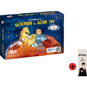 2. 3. Sınıf Hikaye Kitabı Seti Gizemli Bahçe Yayınları Uzay Maceraları Gökmen ile Altın Tay Yeni  + Kişiye Özel Isimli Harry Potter Kitap Ayracı