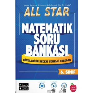 Newton Yayınları 6. Sınıf All Star Yeni Matematik Soru Bankası- Ntny