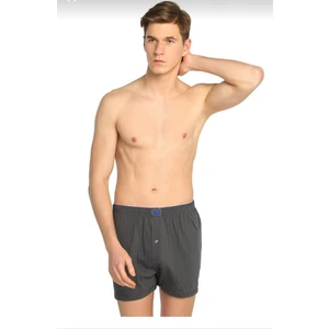 0117 Erkek Penye Düz Boxer 12 Adet
