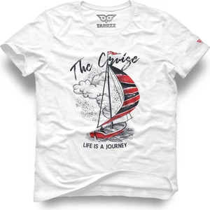 Kırmızı Yelkenli Tasarım Tişört