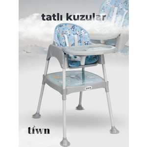 Tatlı Kuzular Mama Sandalyesi (Çalışma Masası Olabilen)