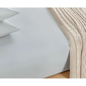 Sheri Home Blues Premium Soft Cotton Çift Kişilik Çarşaf Takımı BİGSİZE1888948