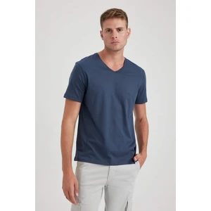 Slim Fit V Yaka Tişört  B0646AXNS